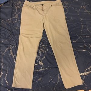 Tan LuLuLemon ABC pant
